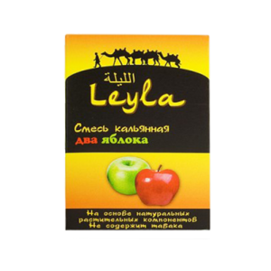 Бестабачная смесь Leyla Doublle Apple 50 гр.