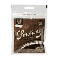 Фильтры сигаретные «Smoking» Brown Slim Filter /120