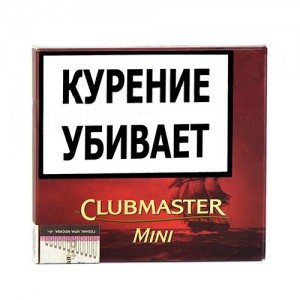 Сигариллы Clubmaster Mini Red (Vanilla) 10 штук