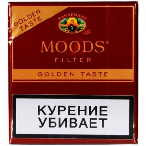 Сигариллы Dannemann Moods Filter Golden Taste
