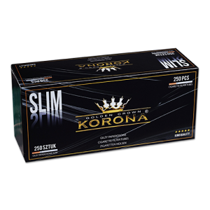 Сигаретные гильзы Korona Slim 250 шт.