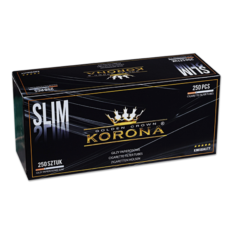 Сигаретные гильзы Korona Slim 250 шт.