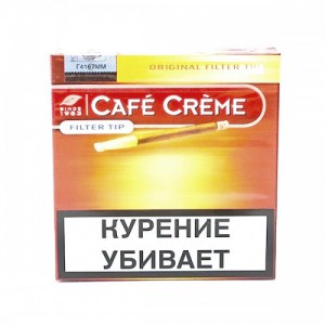 Cигариллы Cafe Creme Original Filter Tip 10 шт. (картон)