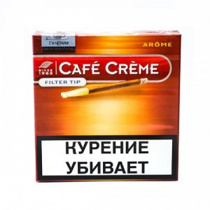 Сигариллы Cafe Creme Filter Tip Arome 10 шт. (картон)