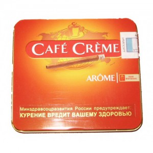 Сигариллы Cafe Creme Aroma 10 шт. (ж/б)