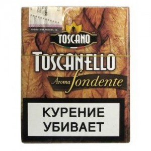 Сигариллы Toscano Toscanello Aroma Fondente (Шоколад)