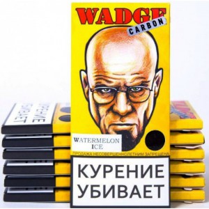 Кальянный табак Wadge Carbon 100гр "WATERMELON ICE"