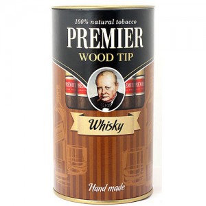 Сигариллы Premier Whisky с мундштуком туба 25 шт