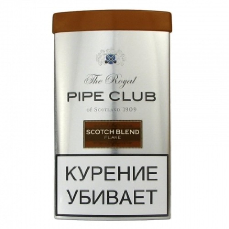 Трубочный табак "The Royal Pipe Club Scotch Blend" банка