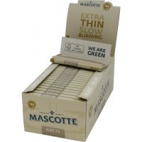 Сигаретная бумага MASCOTTE Extra Thin Organic Size 1 1/4 50