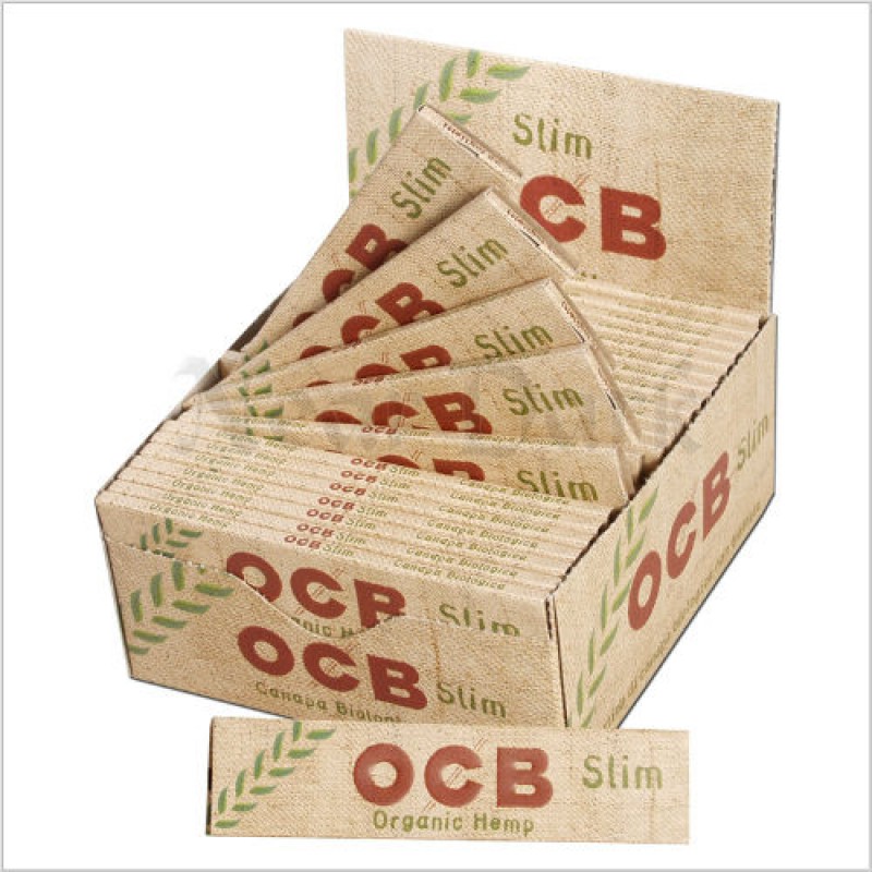 Сигаретная бумага OCB Slim Organiс (50пач х 32лист)