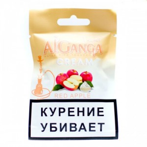 Кальянный табак Al Ganga Cream Красное яблоко - еврослот 15 гр.
