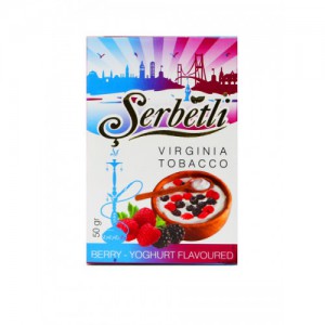Кальянный табак Serbetli Berry Yoghurt Flavoured, 50гр.