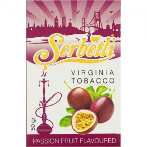 Кальянный табак Serbetli Passion Fruit Flavoured, 50гр.