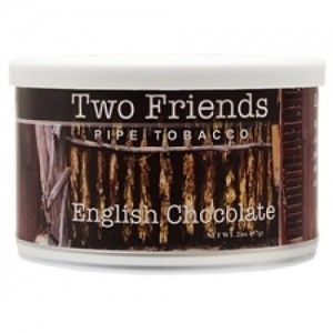 Трубочный табак Two Friends English Chocolate, банка 57 гр