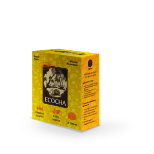 Уголь для кальяна Ecocha КУБ кокосовый 24 кубика