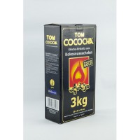 Уголь натуральный кокосовый Tom Cococha Gold 3 кг