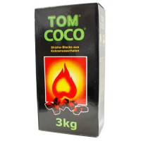 Уголь натуральный кокосовый Tom Cococha Green 3 кг