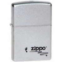 Зажигалка Zippo 205 Footprints Satin Chrome
