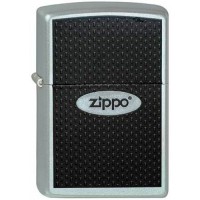 Зажигалка Zippo 205 Zippo Oval Satin Chrome