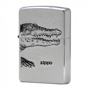 Зажигалка Zippo 200 Alligator Brushed